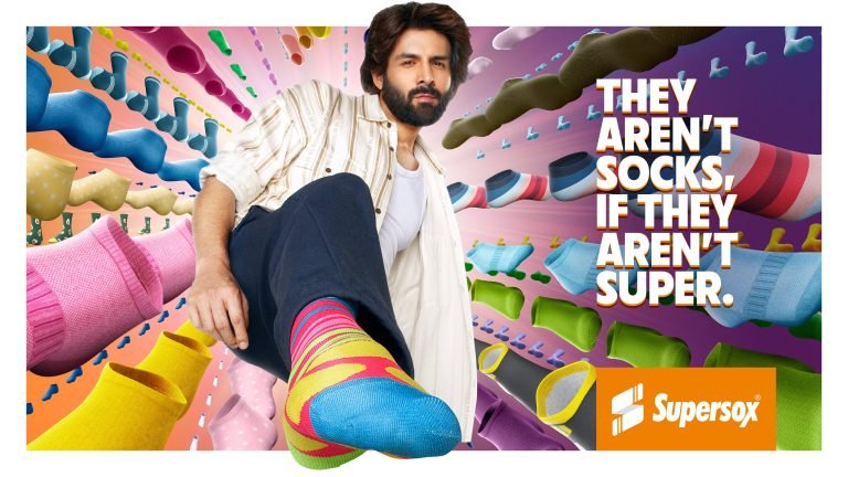 Supersox campaign banner reading: They aren't socks, if they aren't super!
